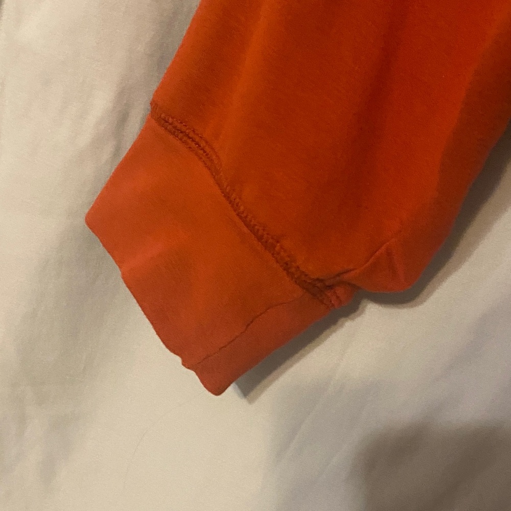 Old Navy Cowl Neck Long Sleeve Sweater in Rust Orange Crop Length Size 2XL - Picture 7 of 7